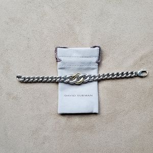 DAVID YURMAN Silver and Gold Bracelet